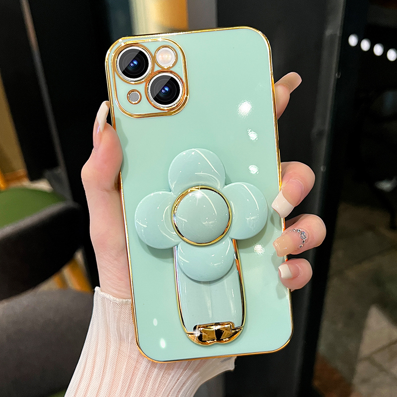 Serenityll™ Fower Making Up Mirror Phone Case
