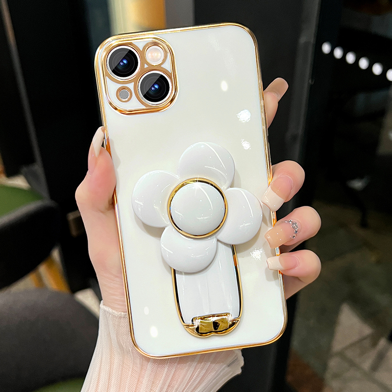 Serenityll™ Fower Making Up Mirror Phone Case