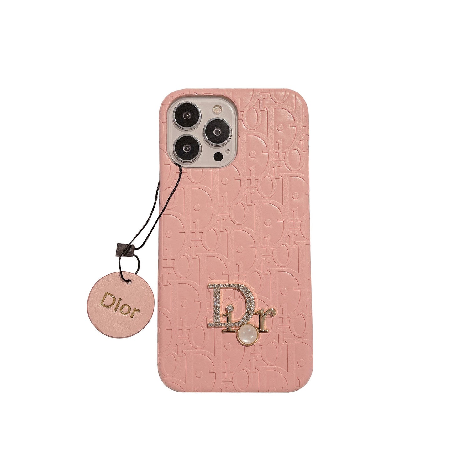Pink dyor iPhone Case