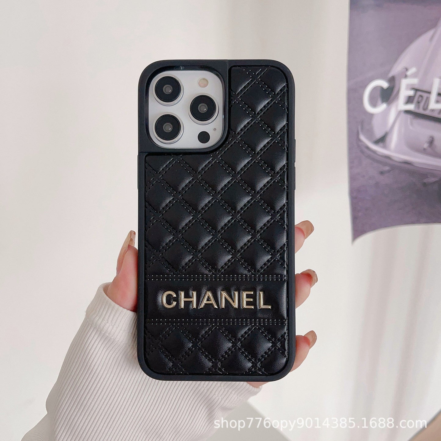 Black CHANER iphone case