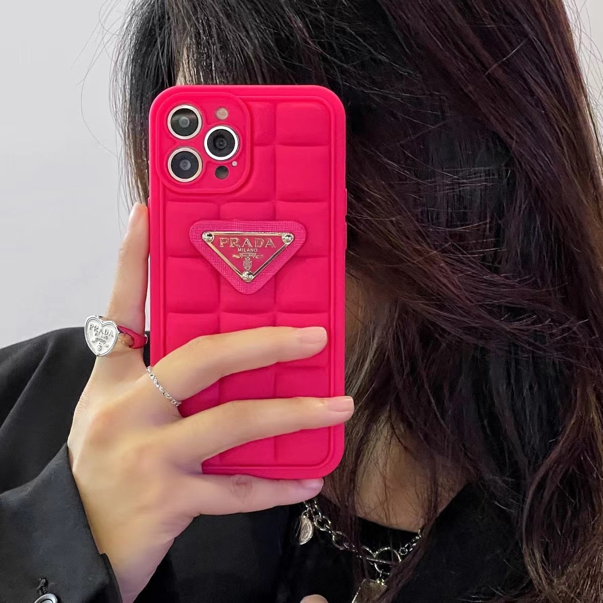Rose Red prad iphone case