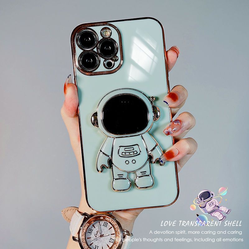Serenityll™ Astronaut Making Up Mirror Phone Case
