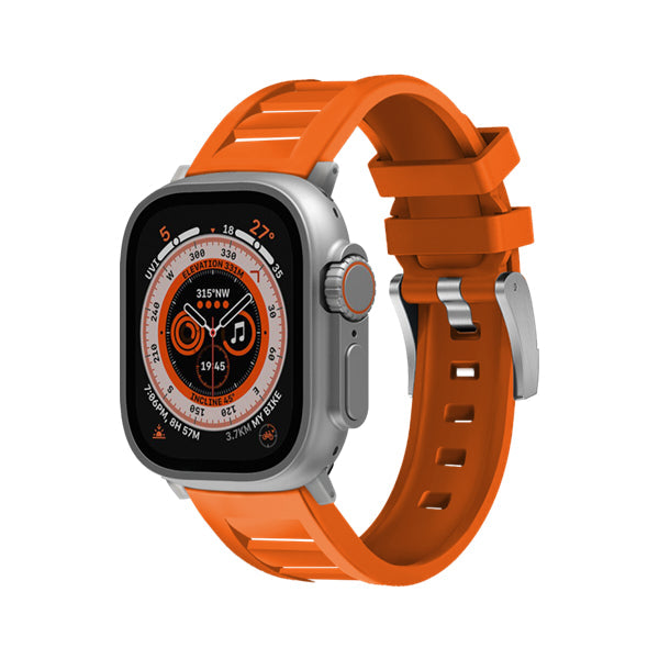 Luxury RM Fluororubber Band For Apple Watch