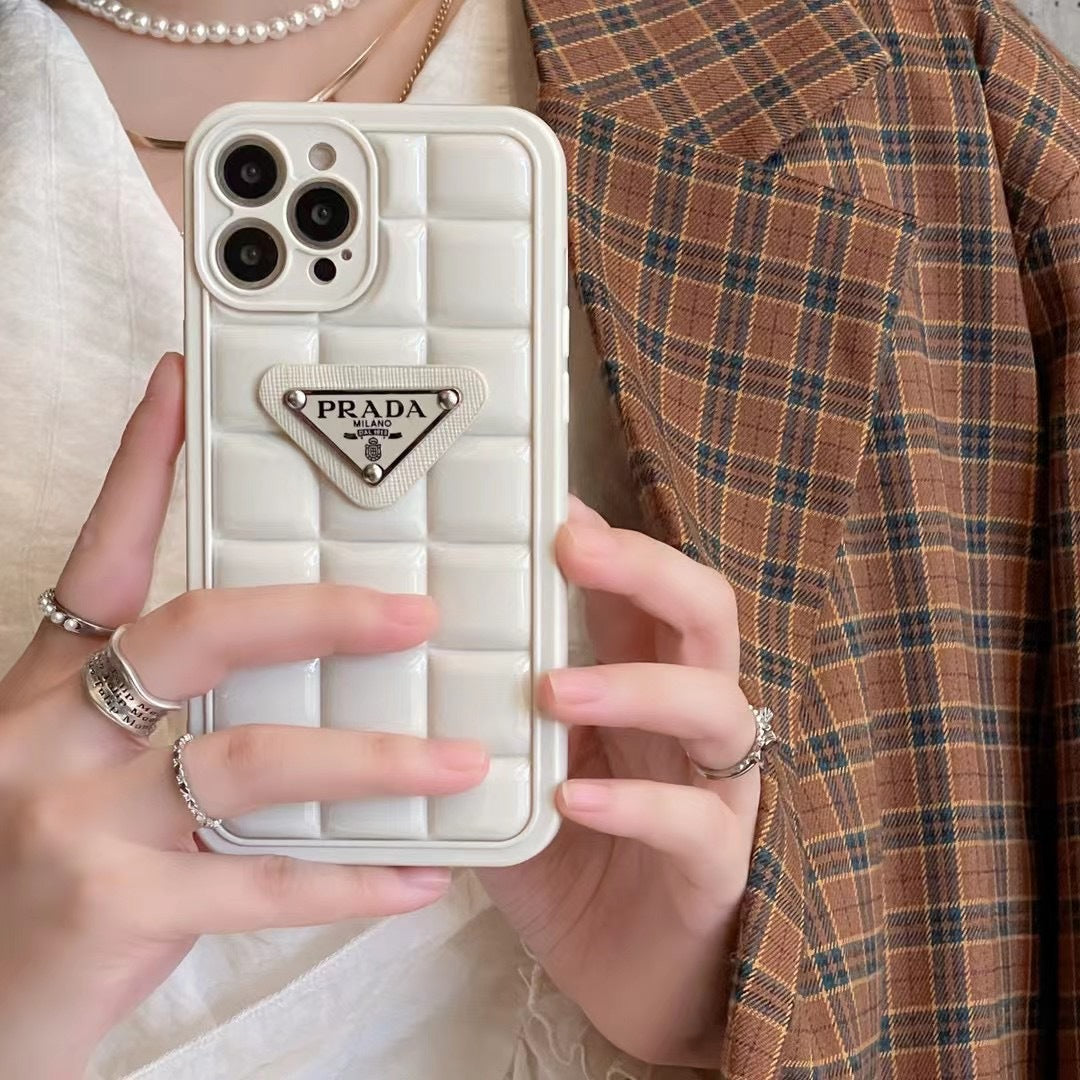 White prad iphone case