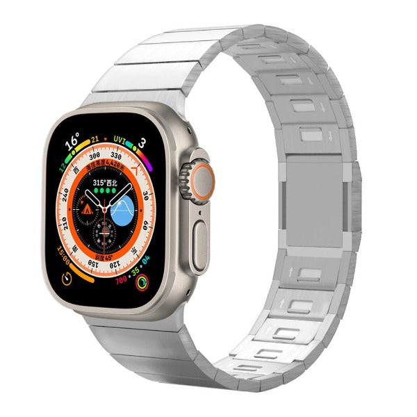 Luxury Stainless Steel Magnetic Buckle Band For Apple Watch