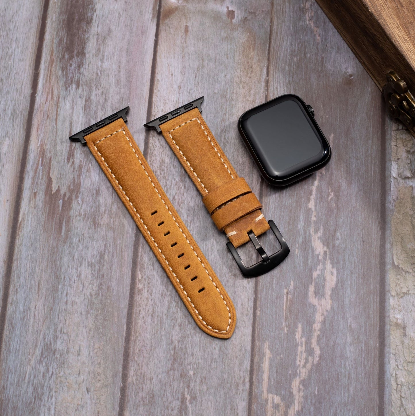 Leather Apple Watch Strap - Classic