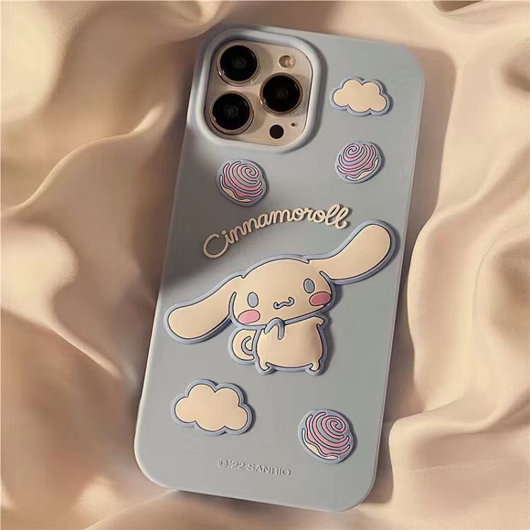 Sanrio series 3D three-dimensional silicone anti-fall mobile phone case