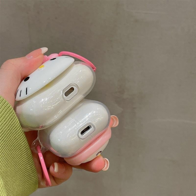 Sanrio Hello Kitty My Melody AirPods 3 Case AirPods 2 Case Cover AirPods Pro Case IPhone Earphone Accessories Air Pod Clear Case