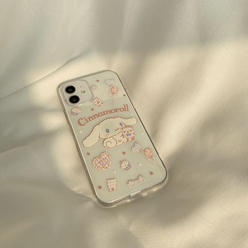 Sanrio Hello Kitty Silicone Phone Case for iPhone13 13Pro 13Promax 12 12Pro Max 11 Pro X XS MAX XR 7 8 Plus Cover