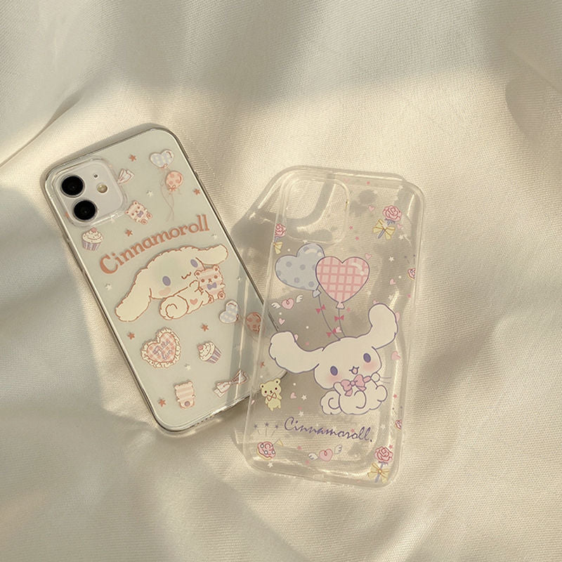 Sanrio Hello Kitty Silicone Phone Case for iPhone13 13Pro 13Promax 12 12Pro Max 11 Pro X XS MAX XR 7 8 Plus Cover